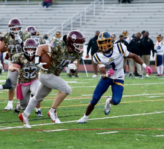 Wheeling Central Holds On vs. Lions, 42-36